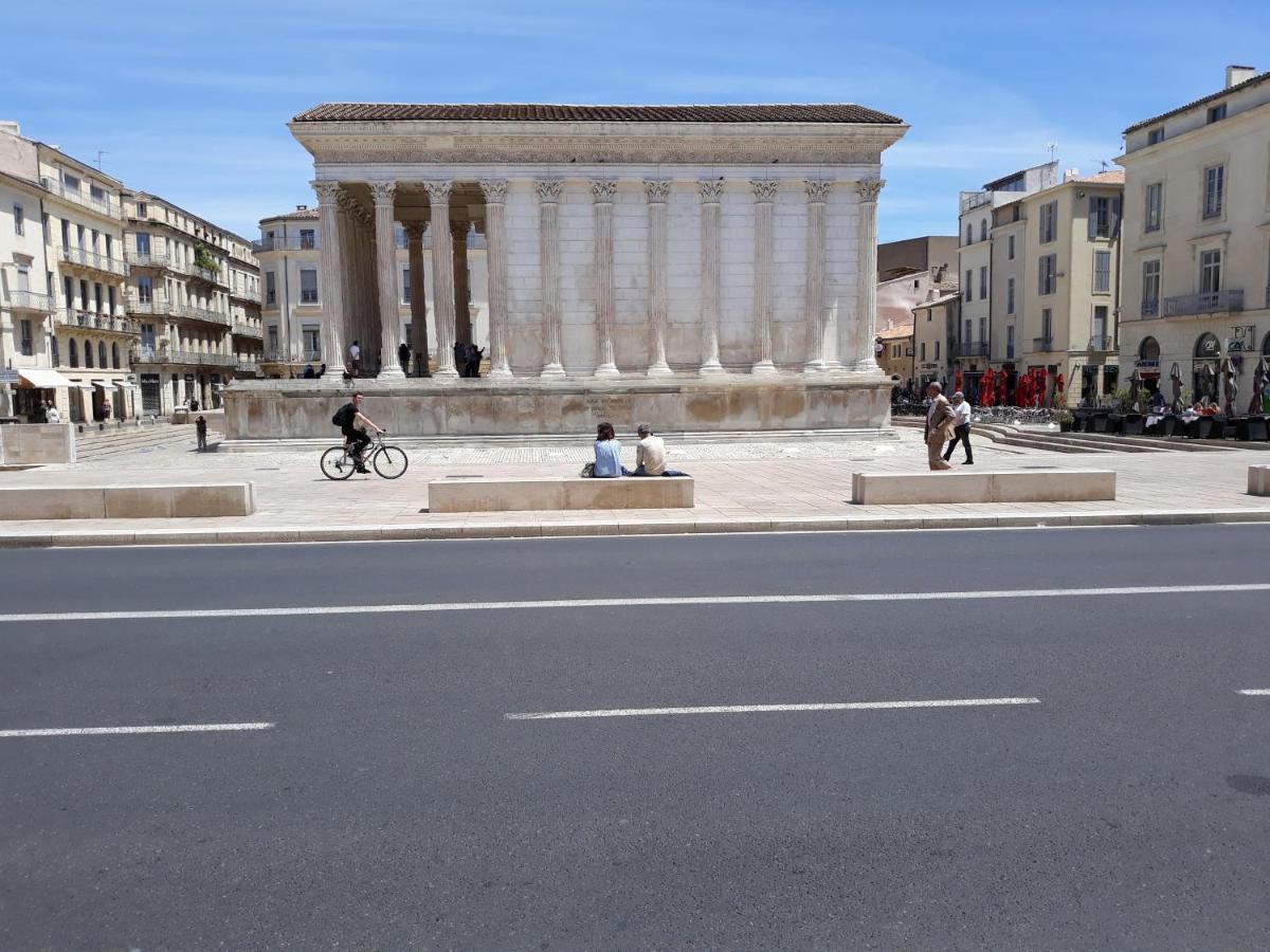 5 Minutes Des Arenes, Parking Gratuit, 6 Couchages Nîmes Buitenkant foto
